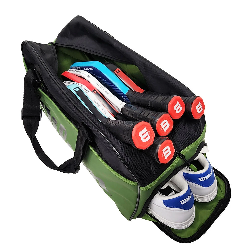 Wilson Blade V8 Super Tour Small Duffel Bag (Black/Green) 3 Wilson Blade V8 Super Tour Small Duffel Bag (Black/Green) - Image 3