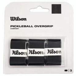 Wilson Pro Pickleball Overgrip 3 Pack (Black)