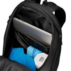Wilson RF DNA Backpack Racquet Bag (Black) -RacquetGuys Sales Wilson WR8005302 RF DNA Backpack Black 11