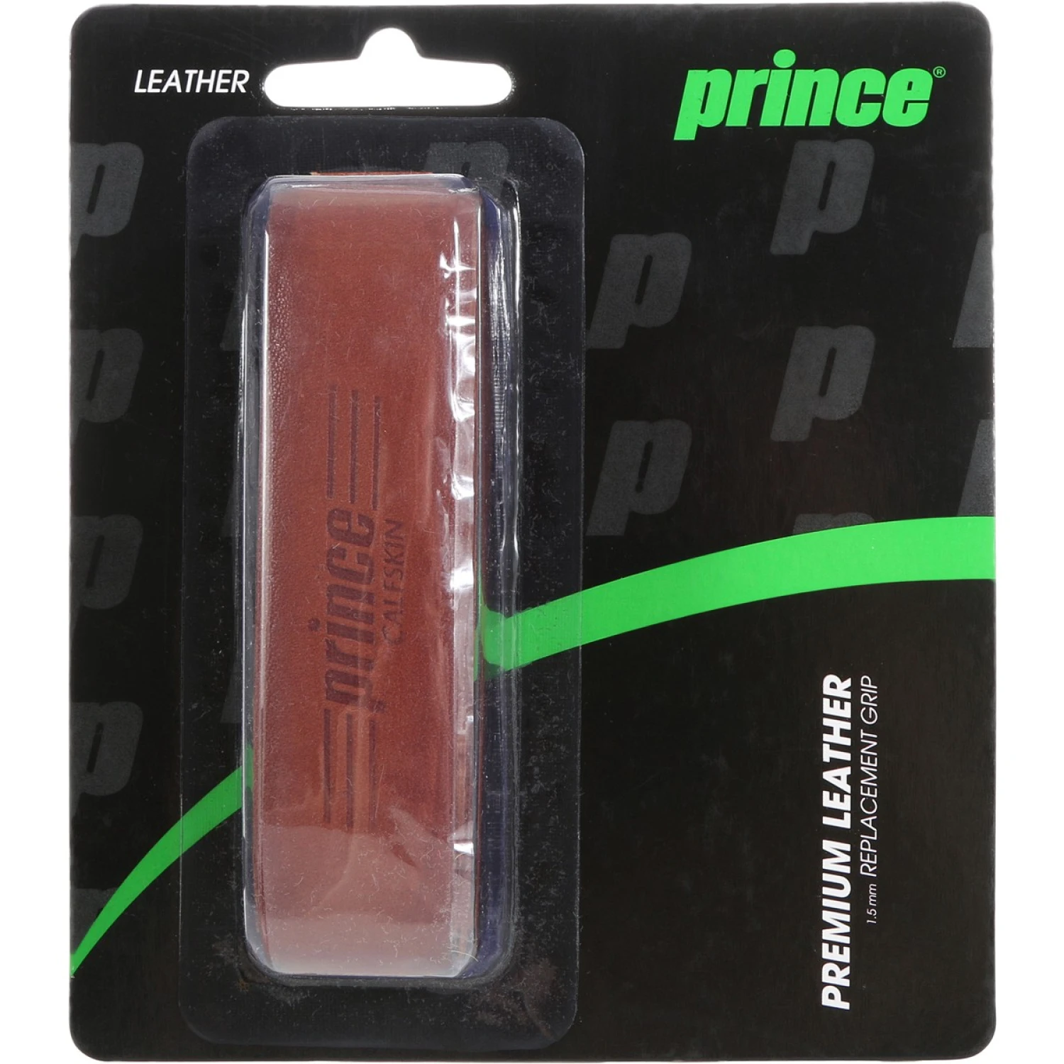 Head Prince Premium Leather Replacement Grip (Brown) 1 Head Prince Premium Leather Replacement Grip (Brown)