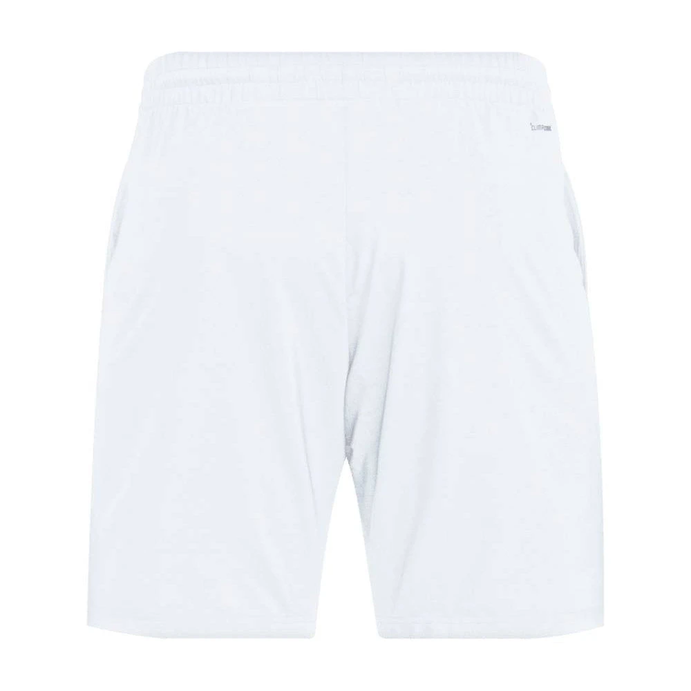 Adidas Men's 3 Stripe Club 9-Inch Short (White) 2 Adidas Men's 3 Stripe Club 9-Inch Short (White) - Image 2