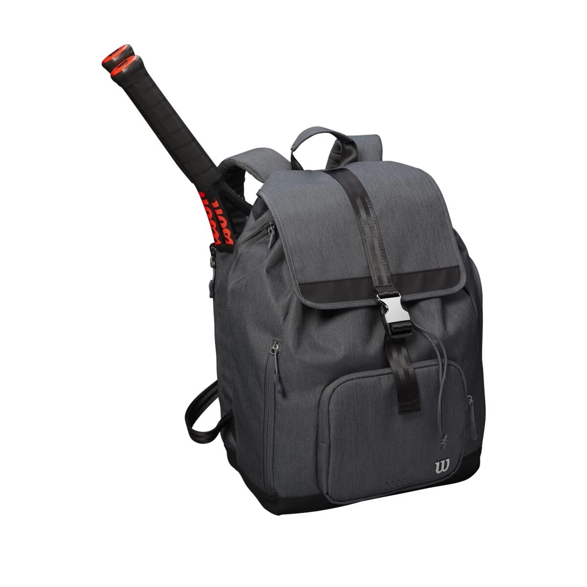 Wilson Women's Fold Over Backpack Racquet Bag (Grey) 2 Wilson Women's Fold Over Backpack Racquet Bag (Grey) - Image 2