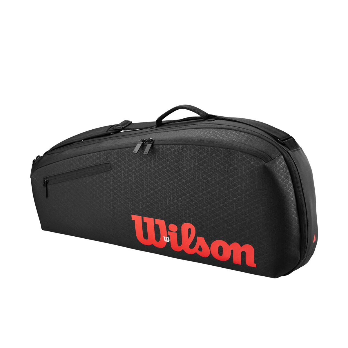 Wilson Clash V3 3 Pack Racquet Bag (Black/Infrared) 1 Wilson Clash V3 3 Pack Racquet Bag (Black/Infrared)