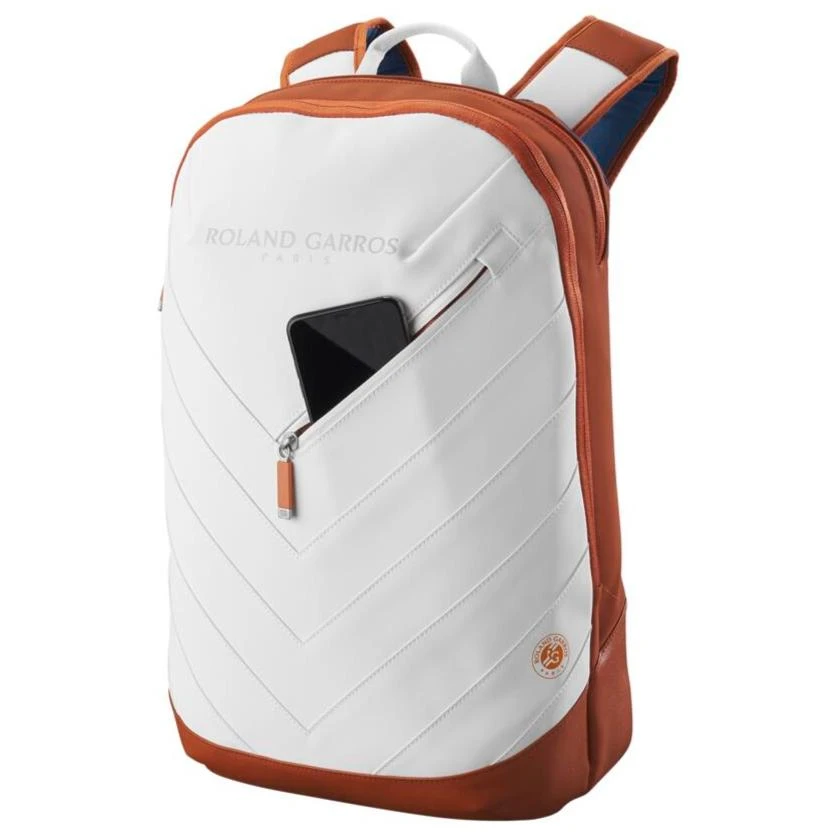Wilson Super Tour Roland Garros Backpack (Grey) 3 Wilson Super Tour Roland Garros Backpack (Grey) - Image 3