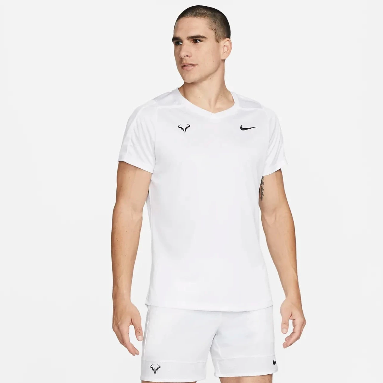 Nike Men's Rafa Dri-FIT Challenger Top (White) 1 Nike Men's Rafa Dri-FIT Challenger Top (White)
