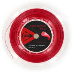 Dunlop Explosive Red 17/1.25 Tennis String Reel (Red)