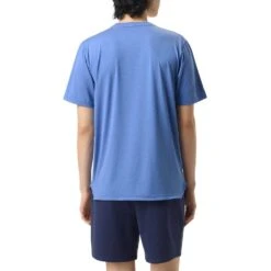 Fila Men's Scallop Hem Heather Crew Top (Dazzling Blue Heather) 7 Fila Men's Scallop Hem Heather Crew Top (Dazzling Blue Heather) -RacquetGuys Sales fila mens scallop hem heather crew top dazzling blue heather 627492