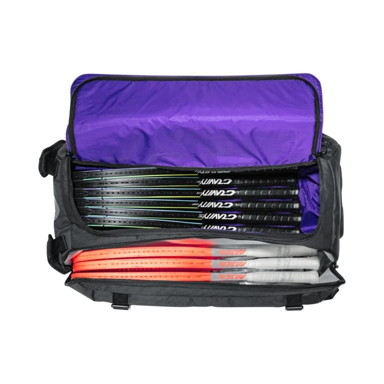 Head Gravity Duffle 12 Pack Racquet Bag (Black/Purple) 2 Head Gravity Duffle 12 Pack Racquet Bag (Black/Purple) - Image 2