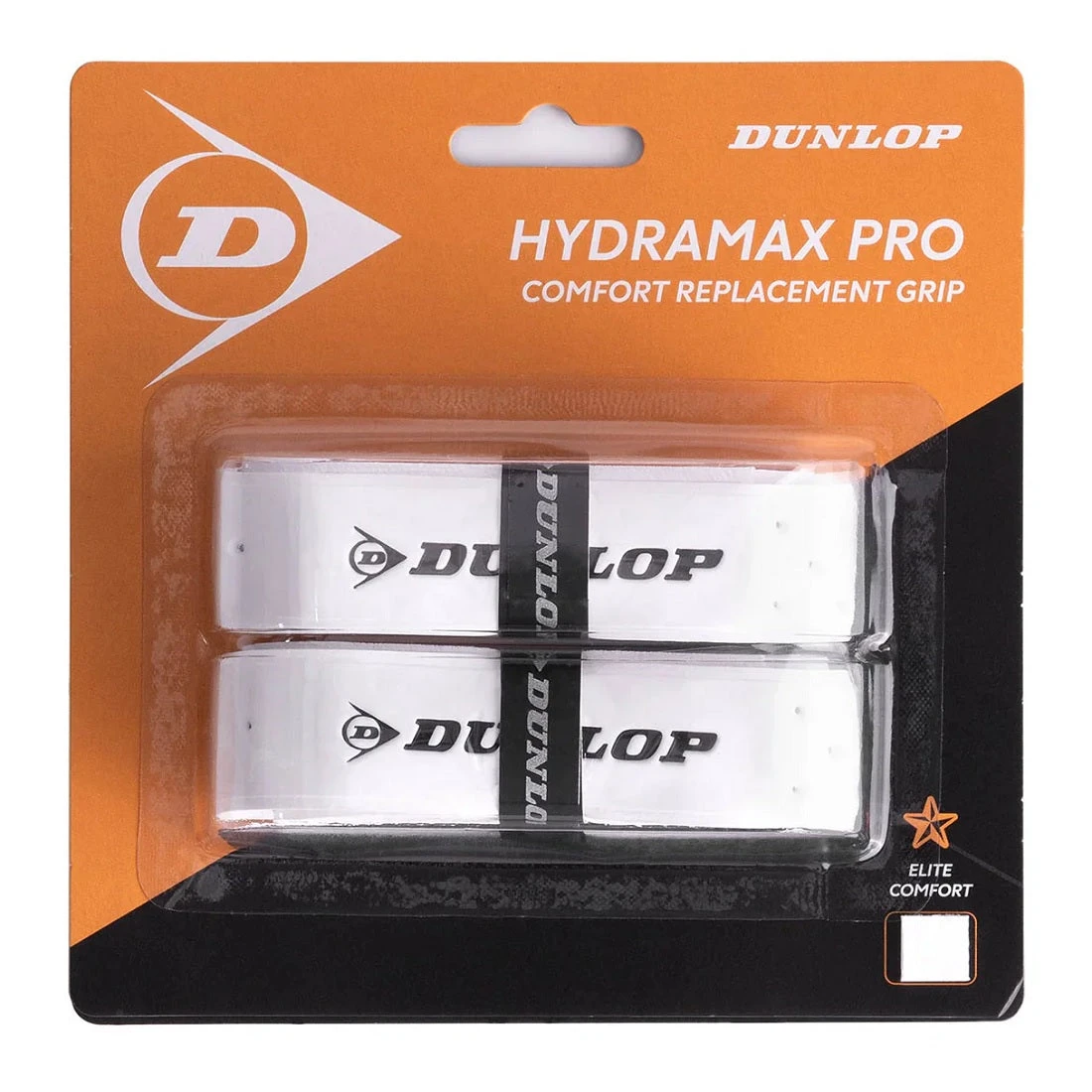 Dunlop Hydramax Pro Grip 2-Grip Package (White) 1 Dunlop Hydramax Pro Grip 2-Grip Package (White)