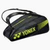 Yonex Active 6 Pack Racquet Bag (Black/Lime Green)