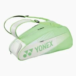 Yonex Active 6 Pack Racquet Bag (White/Green)