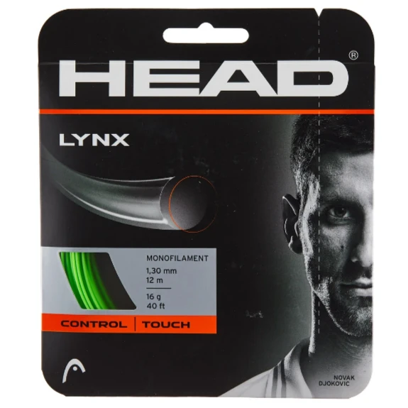 Head Lynx 16/1.30 Tennis String (Green) 1 Head Lynx 16/1.30 Tennis String (Green)
