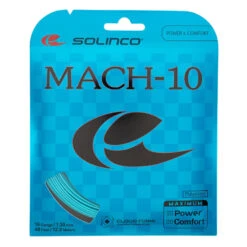 Solinco Mach-10 16/1.30 Tennis String (Blue)