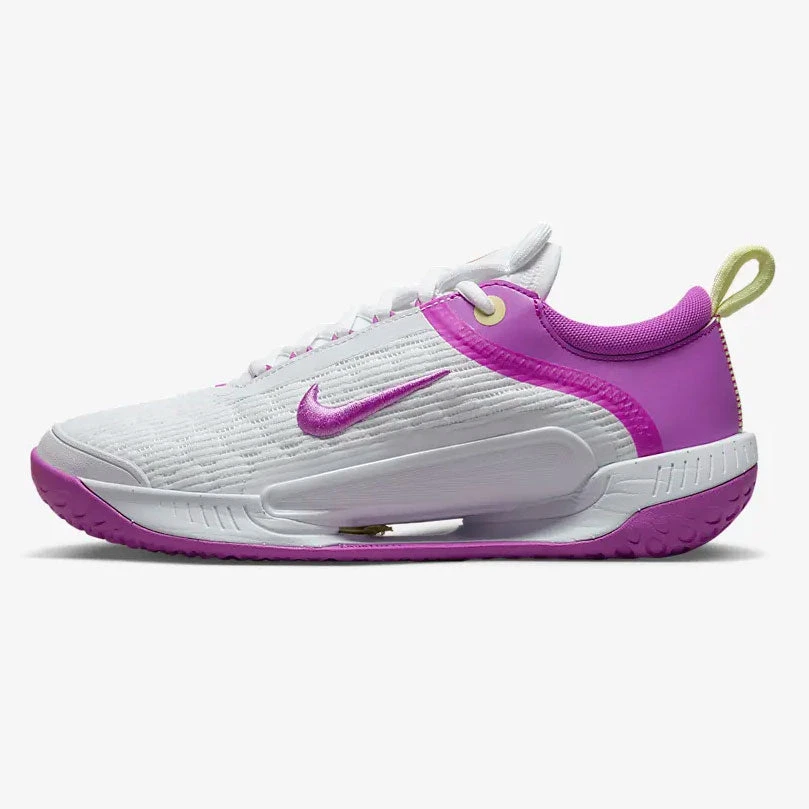 Nike Court Zoom NXT Women's Tennis Shoe (White/Pink) 3 Nike Court Zoom NXT Women's Tennis Shoe (White/Pink) - Image 3