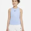 Nike Girls' Dri-FIT Victory Tank (Aluminum/White)
