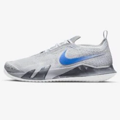 Nike React Vapor NXT Men's Tennis Shoe (Grey/Blue) -RacquetGuys Sales nikecourt react vapor nxt hard court tennis shoe jlhjsS 08e8ac6f ec25 4711 aa86 137641868c04