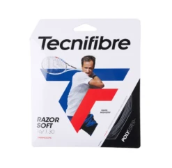 Tecnifibre Razor Soft 16/1.30 Tennis String (Grey)