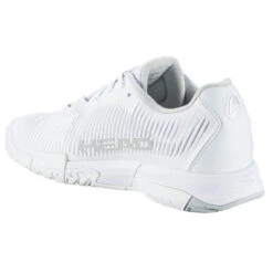 Head Revolt Pro 4.0 Women's Tennis Shoe (White/Grey) -RacquetGuys Sales revolt pro 4 0 women whgr 2