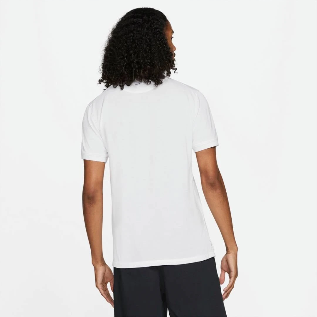 Nike Men's Dri-FIT Slim-Fit NYC Slam Polo (White) 2 Nike Men's Dri-FIT Slim-Fit NYC Slam Polo (White) - Image 2