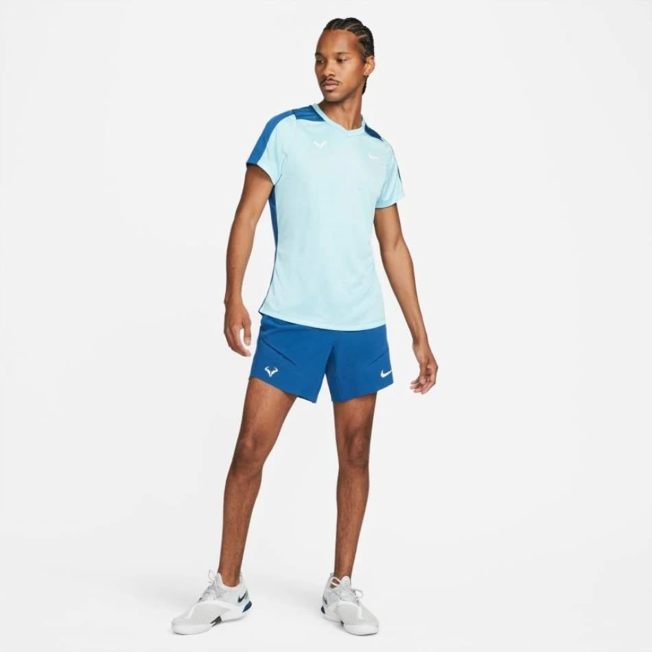 Nike Men's Rafa Dri-FIT Challenger Top (Blue) 3 Nike Men's Rafa Dri-FIT Challenger Top (Blue) - Image 3