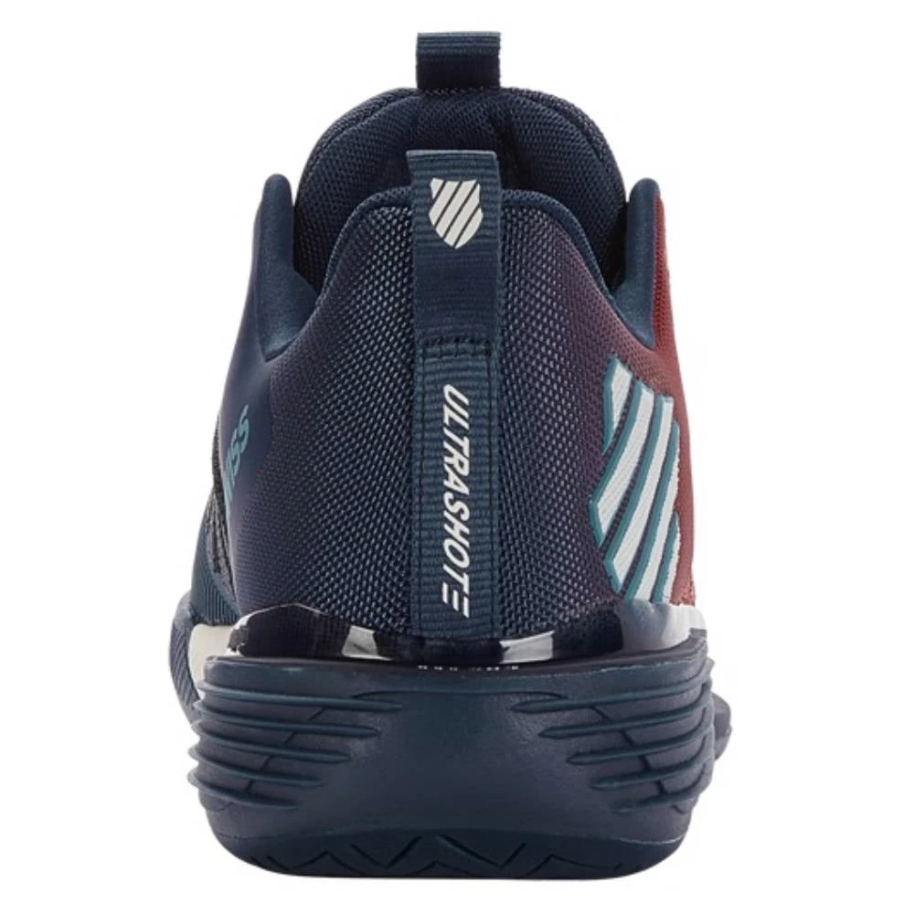 K-Swiss Ultrashot 3 Men's Tennis Shoe (Red/Blue) 3 K-Swiss Ultrashot 3 Men's Tennis Shoe (Red/Blue) - Image 3