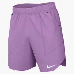 Nike Mens Dri-FIT Advantage 7-Inch Shorts (Pink)