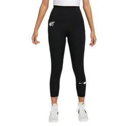 Nike Women's Naomi Osaka High-Waisted Cropped Tights (Black)