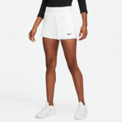 Nike Women's Flex Victory Shorts (White/Black)