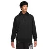 Nike Men's Dri-FIT Fleece Heritage Hoodie (Black/Anthracite)